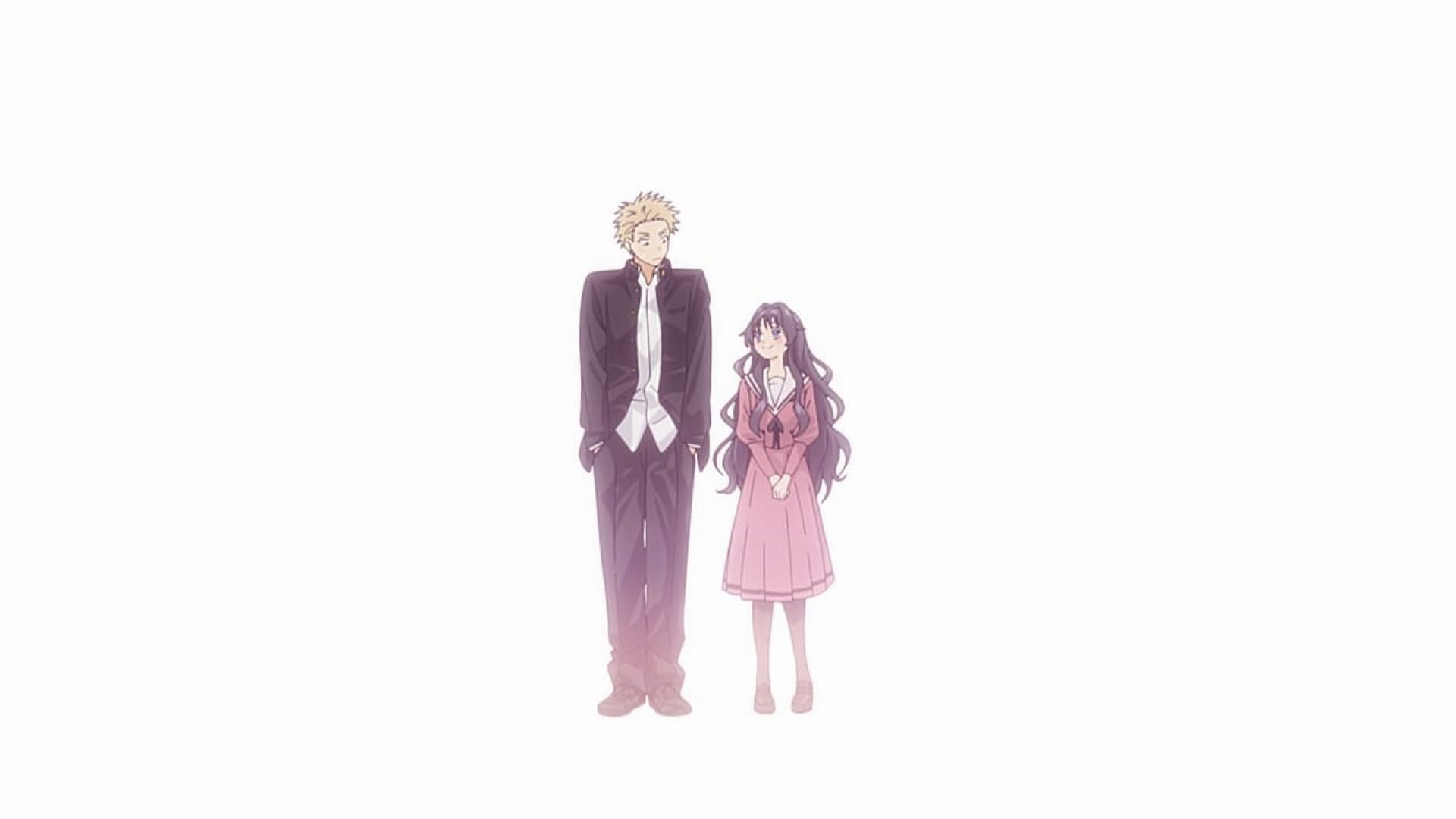 Rintaro and Kaoruko, as seen together (Image via CloverWorks)